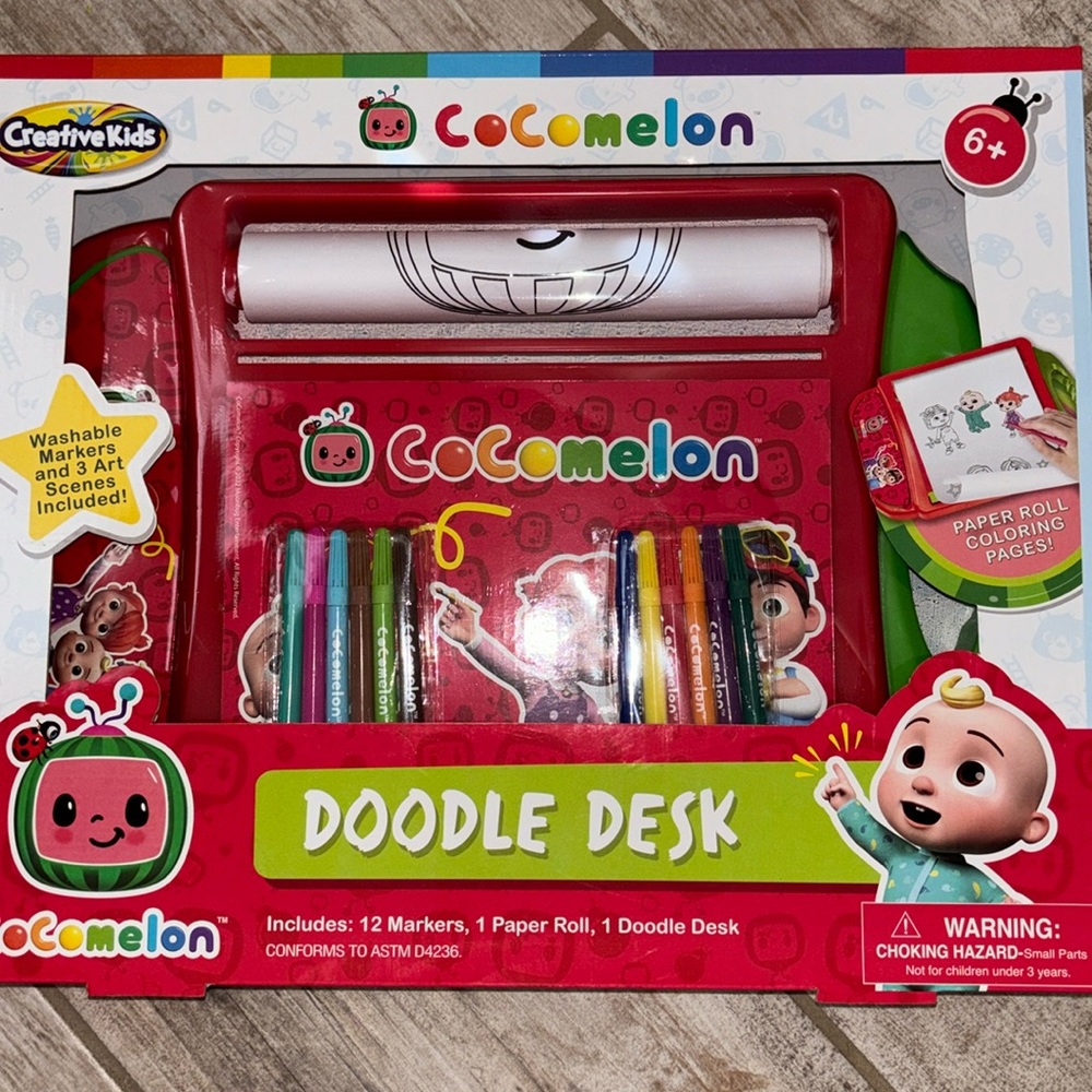 Doodle Desk Cocomelon Art Activity Set